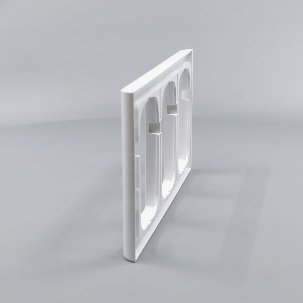 LK Fuga ramme Softline 63 3x1½m - hvid (360° frame 8)