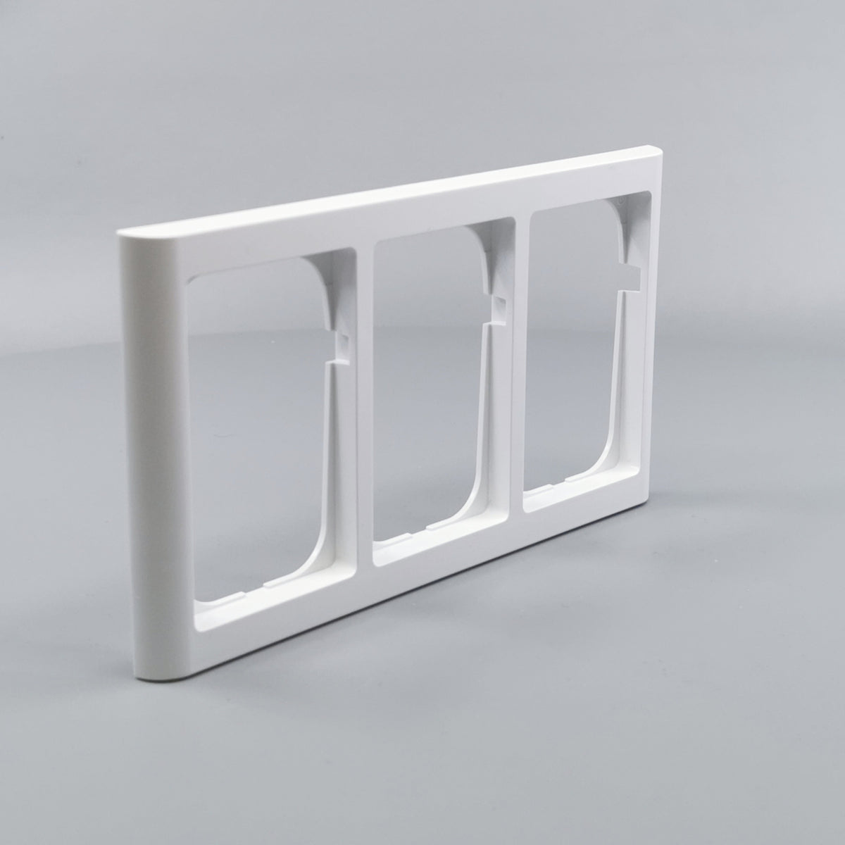 LK Fuga ramme Softline 63 3x1½m - hvid (360° frame 22)