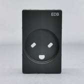 Fuga afdækning for EDB stikkontakt 1½m koksgrå