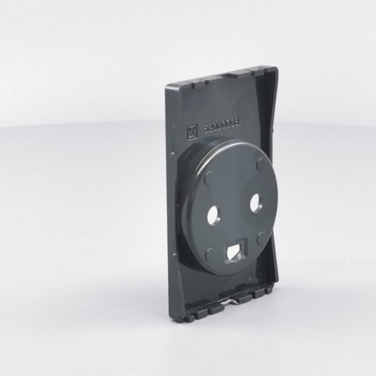 Fuga Afdækning for stikkontakt 1½ modul koksgrå (360° frame 10)