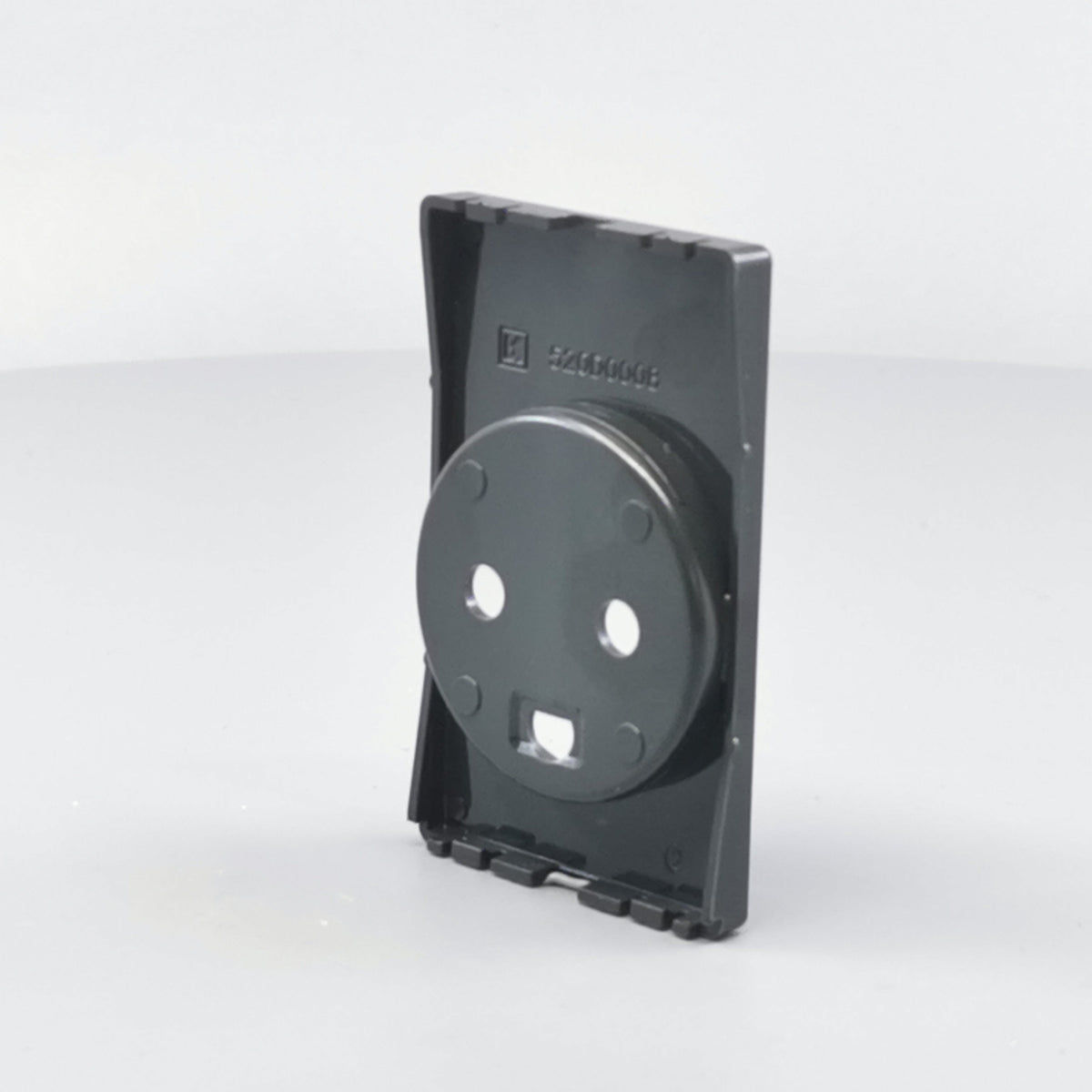 Fuga Afdækning for stikkontakt 1½ modul koksgrå (360° frame 16)