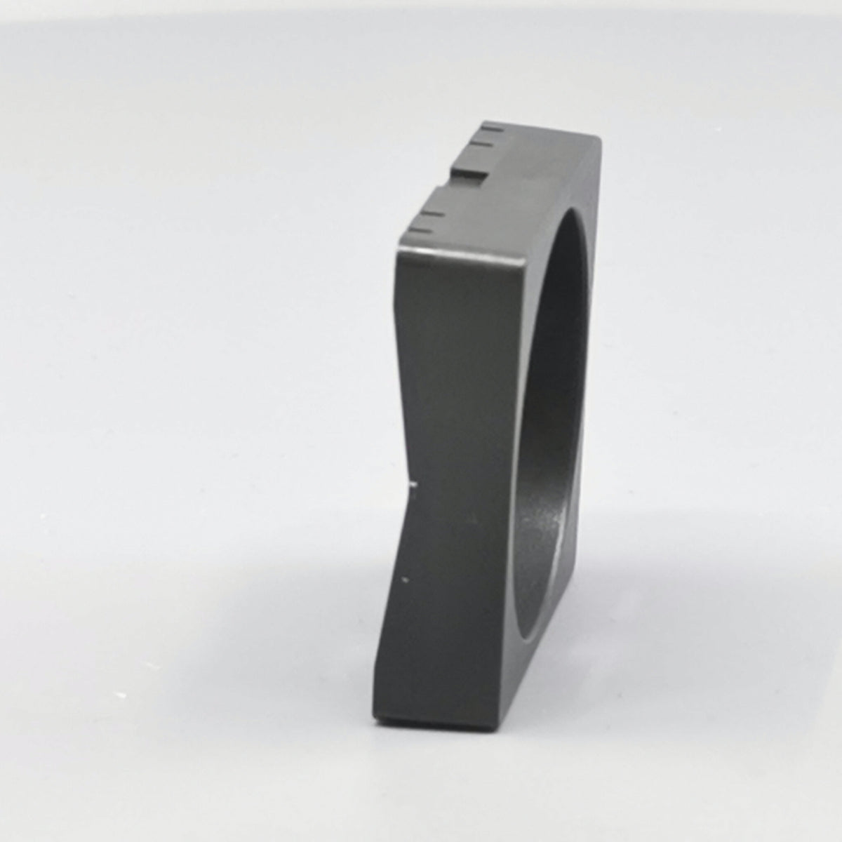 afdækning for stikkontakt 1 modul koksgrå (360° frame 20)