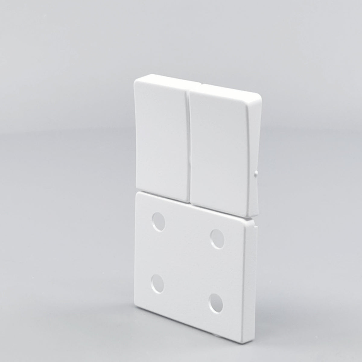 Fuga Tangent dobb stikkontakt hvid (360° frame 4)