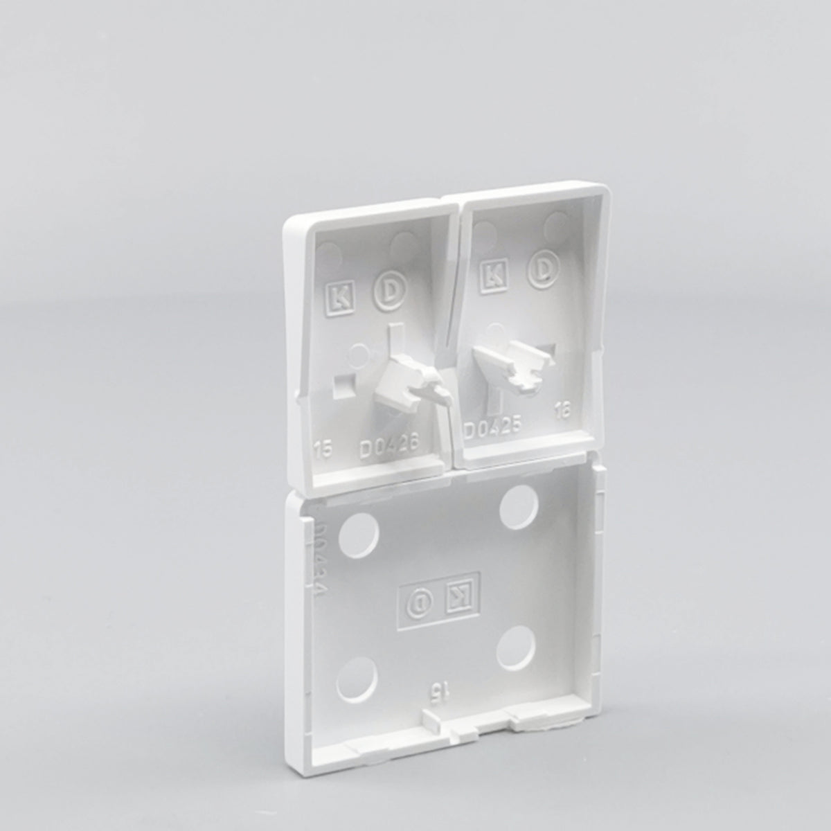 Fuga Tangent dobb stikkontakt hvid (360° frame 11)