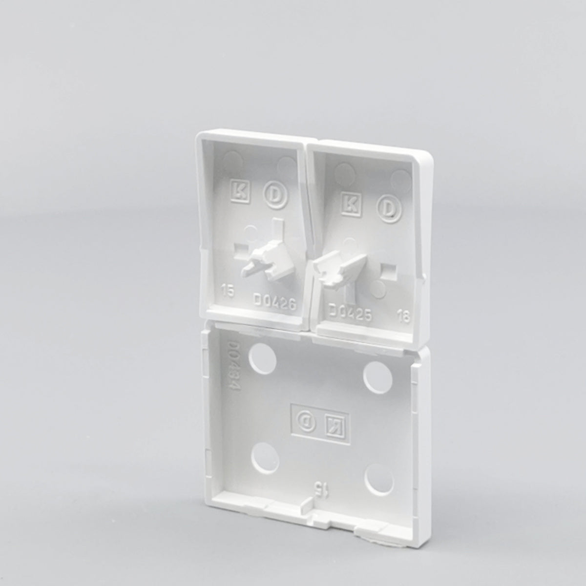 Fuga Tangent dobb stikkontakt hvid (360° frame 15)