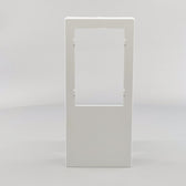 Fuga Dæksel for panelunderlag 1½ modul hvid