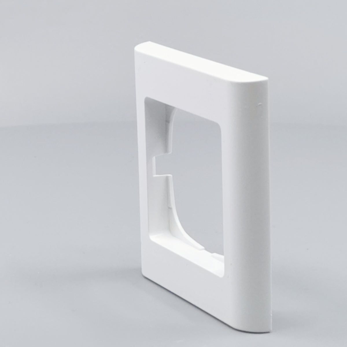 LK Fuga ramme Softline 68 1m - hvid (360° frame 5)