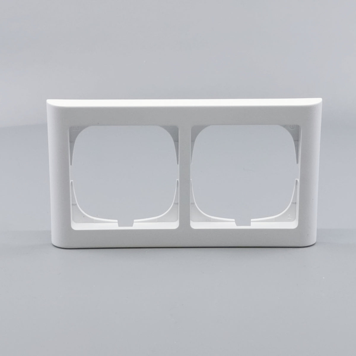 LK Fuga ramme Softline 63 2m vandret - hvid