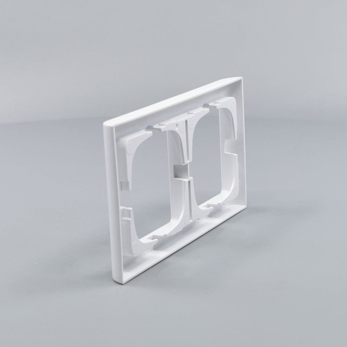 LK Fuga ramme Softline 63 2m vandret - hvid (360° frame 9)