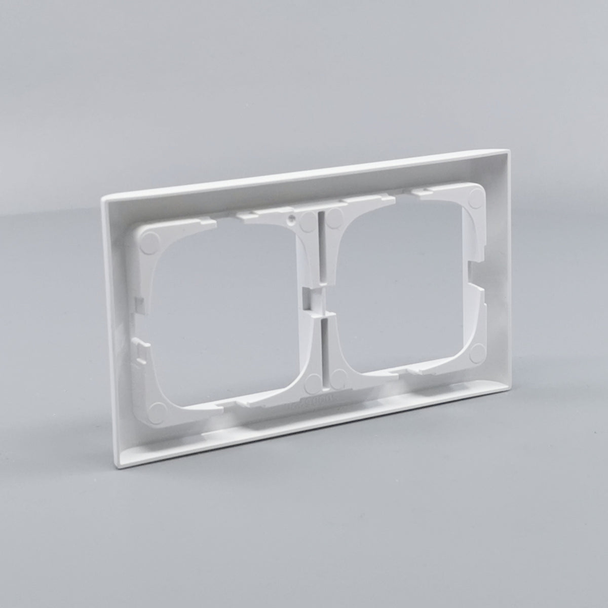 LK Fuga ramme Softline 63 2m vandret - hvid (360° frame 11)