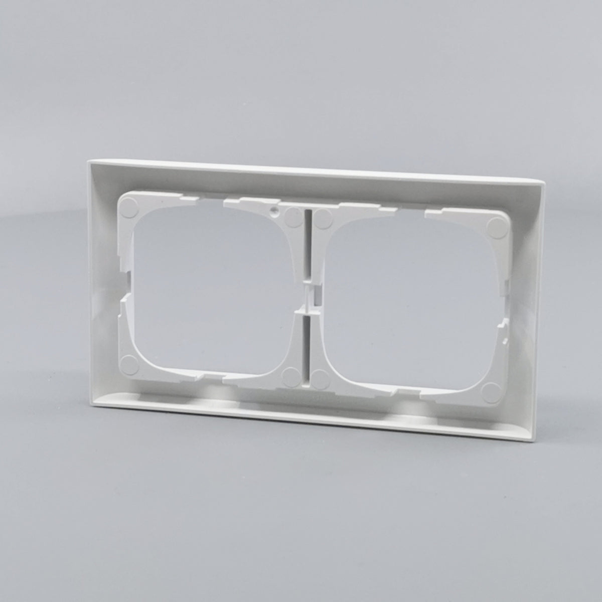LK Fuga ramme Softline 63 2m vandret - hvid (360° frame 14)