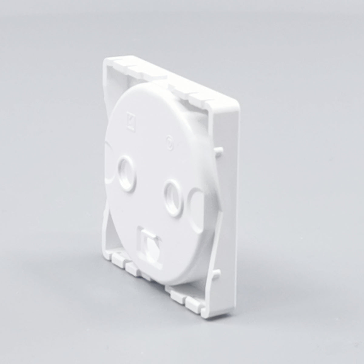 Fuga Afdækning for stikkontakt 1 modul hvid (360° frame 17)