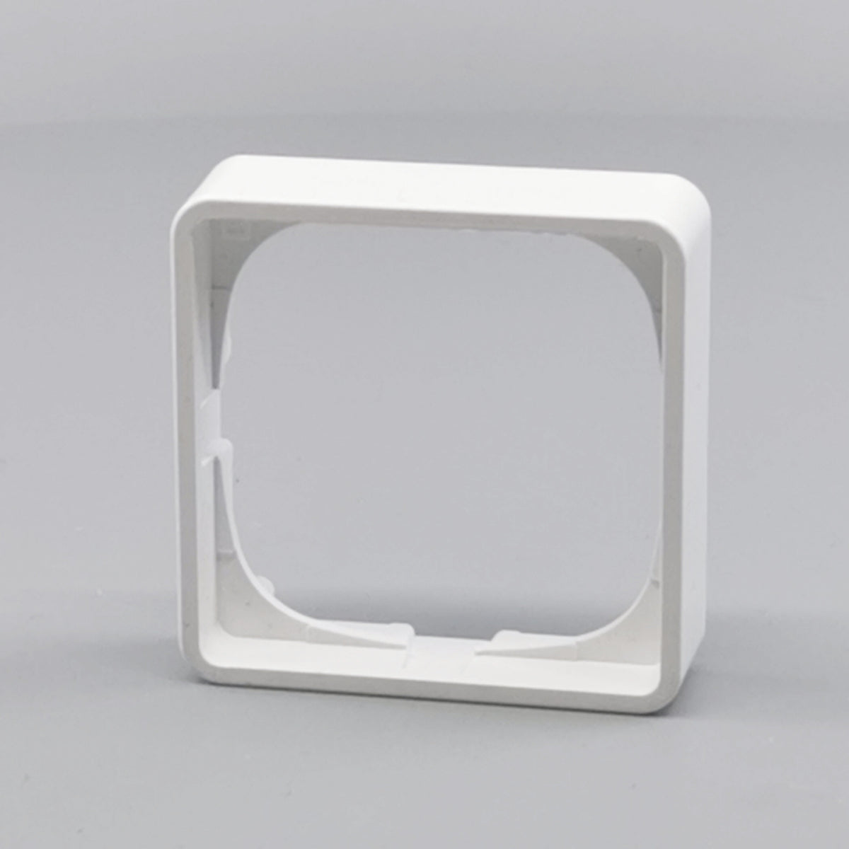 LK Fuga ramme Baseline 50 1m 14mm høj - hvid (360° frame 2)