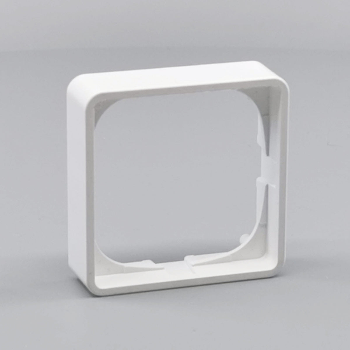 LK Fuga ramme Baseline 50 1m 14mm høj - hvid (360° frame 24)