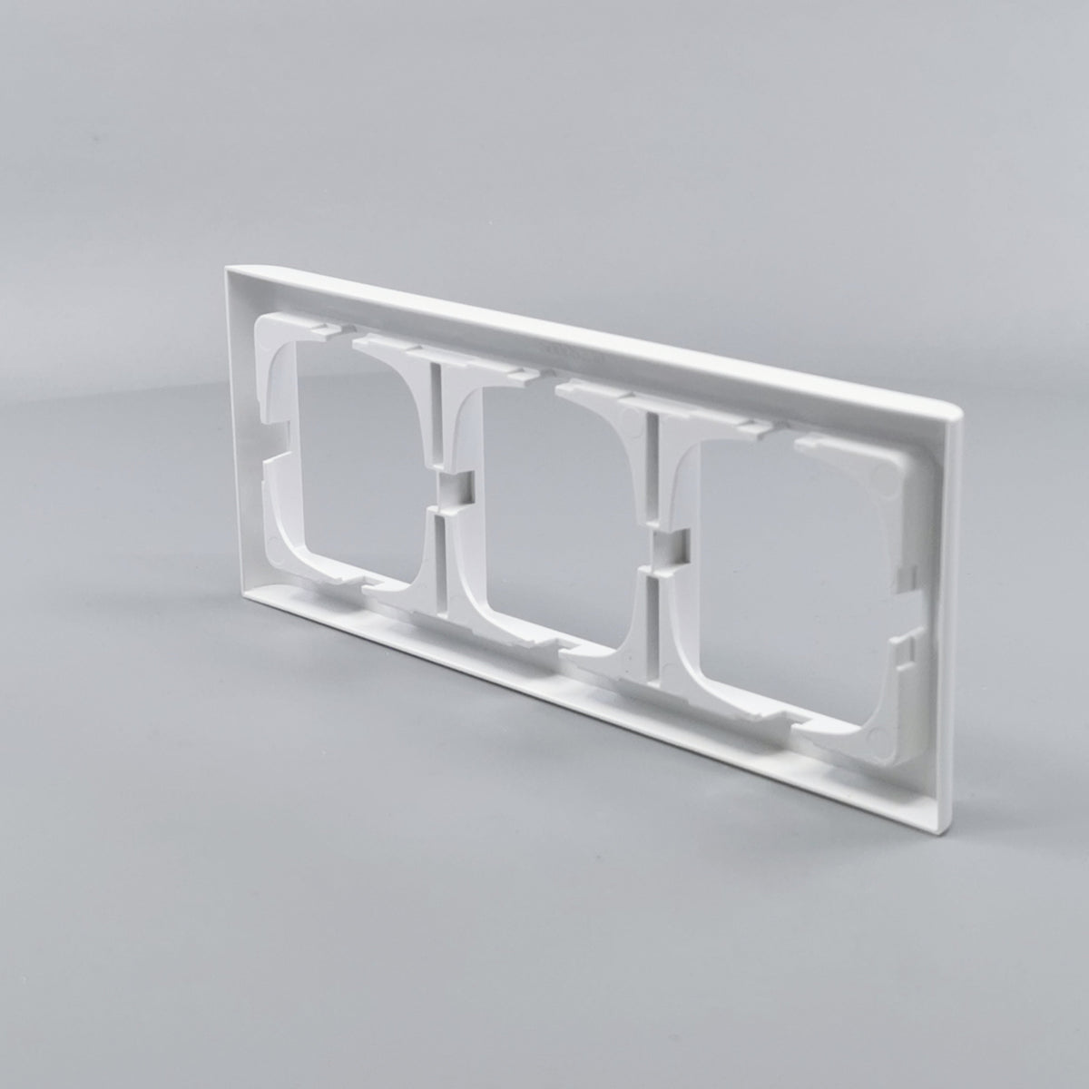 LK Fuga ramme Softline 63 3m vandret - hvid (360° frame 16)
