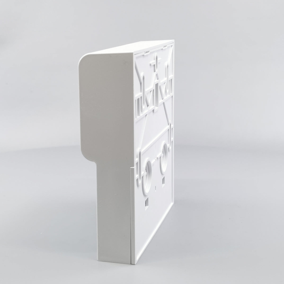 Panelunderlag softline 2 modul m. sprosse hvid (360° frame 8)