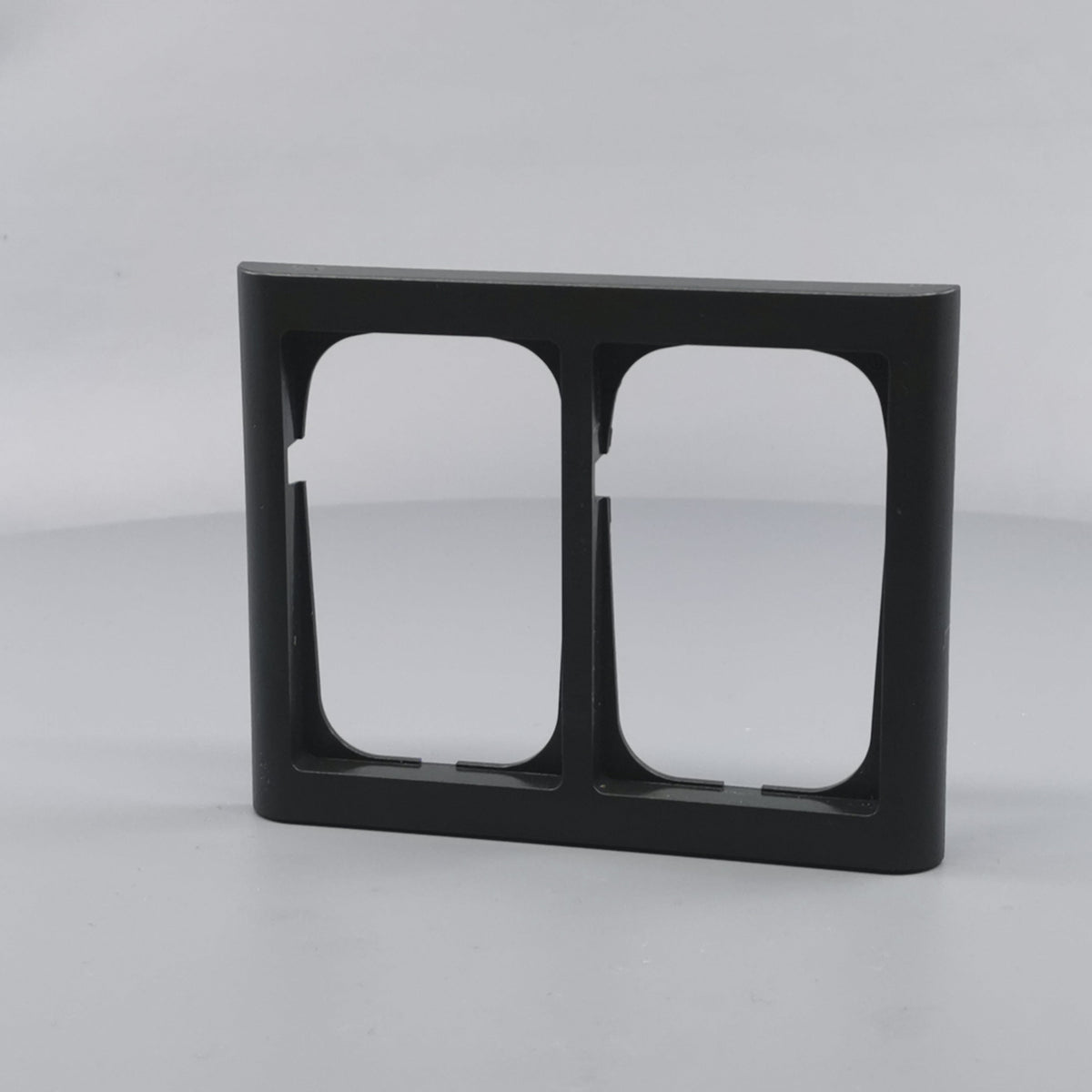 LK Fuga ramme Softline 63 2x1½m - koksgrå (360° frame 2)