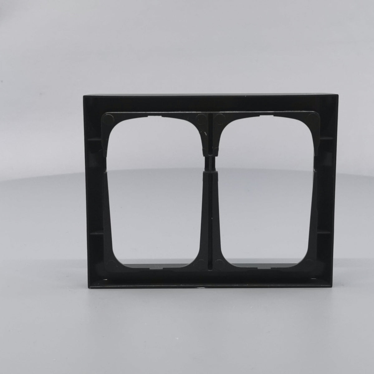 LK Fuga ramme Softline 63 2x1½m - koksgrå (360° frame 13)
