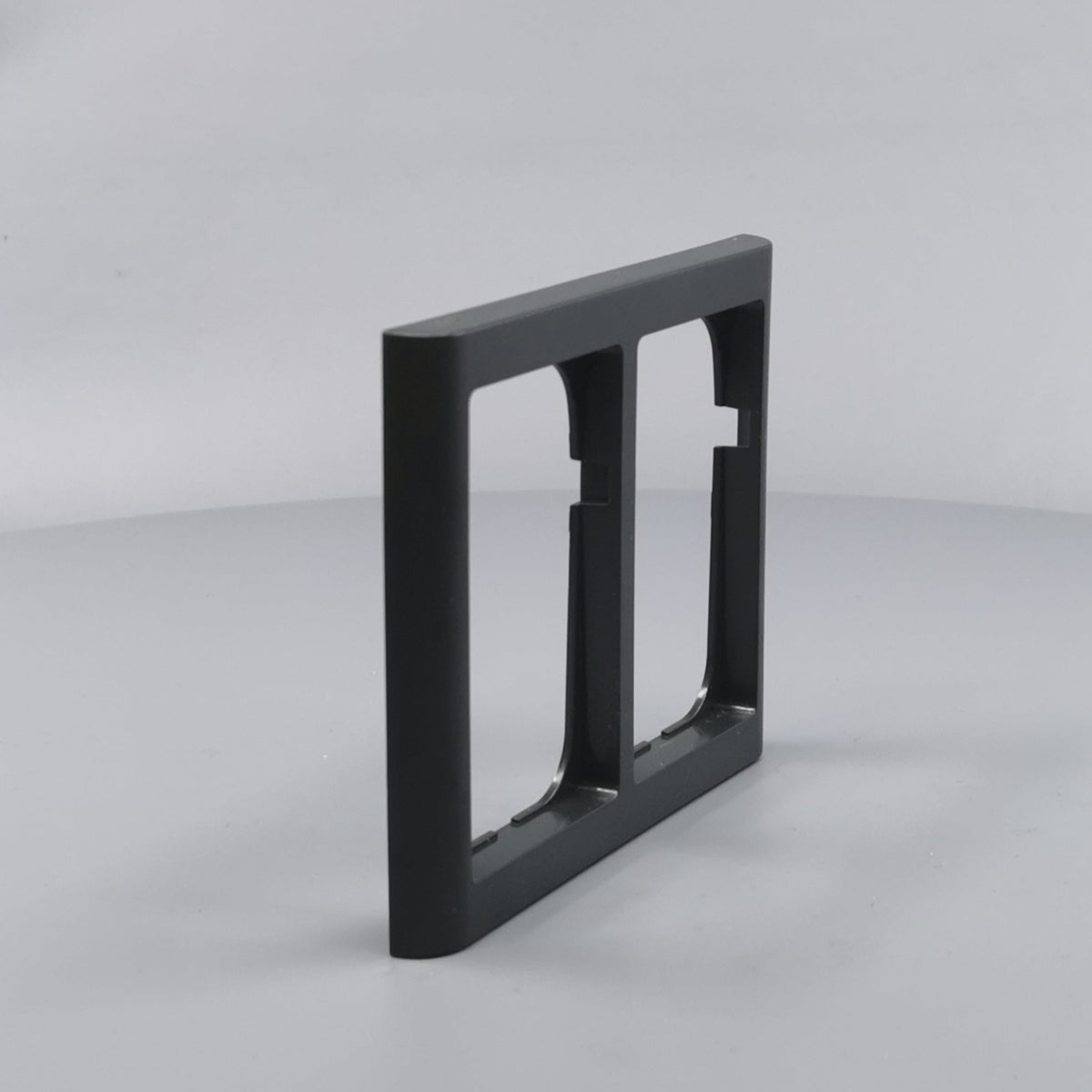 LK Fuga ramme Softline 63 2x1½m - koksgrå (360° frame 21)