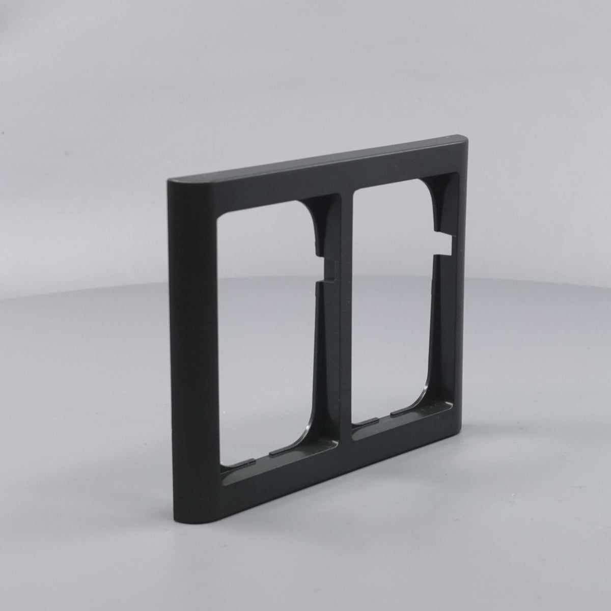 LK Fuga ramme Softline 63 2x1½m - koksgrå (360° frame 22)