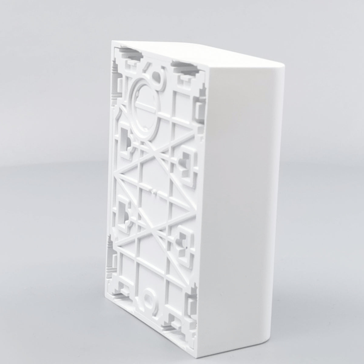 LK Fuga softline underlag 1½ modul hvid (360° frame 17)
