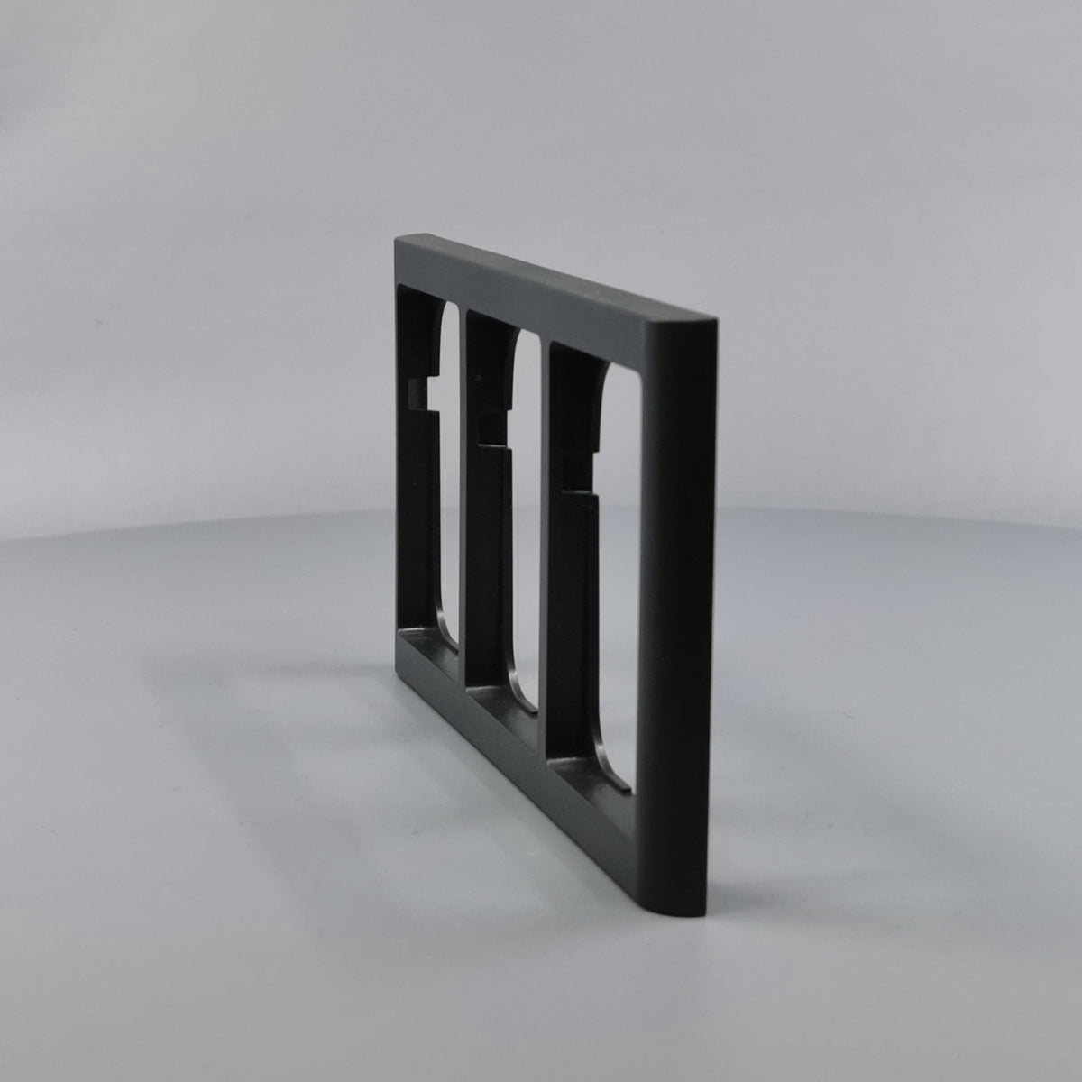 LK Fuga ramme Softline 63 3x1½m - koksgrå (360° frame 6)