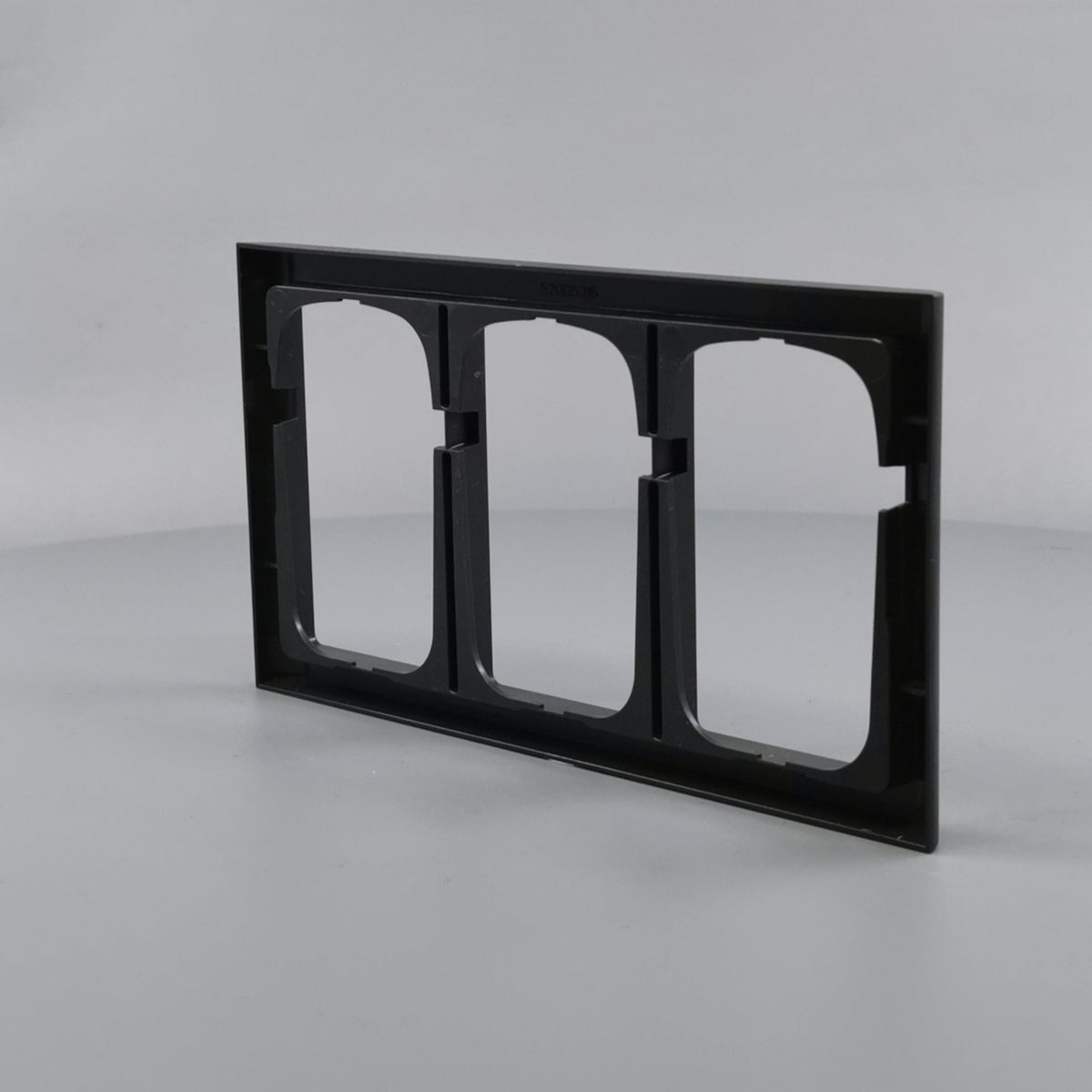 LK Fuga ramme Softline 63 3x1½m - koksgrå (360° frame 16)