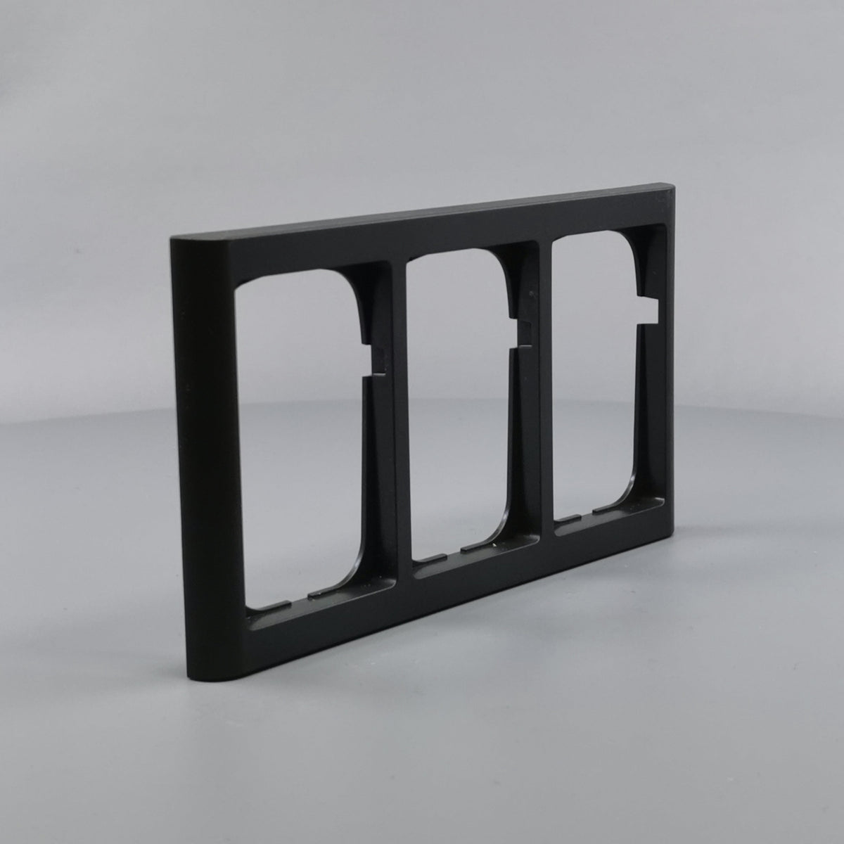 LK Fuga ramme Softline 63 3x1½m - koksgrå (360° frame 22)
