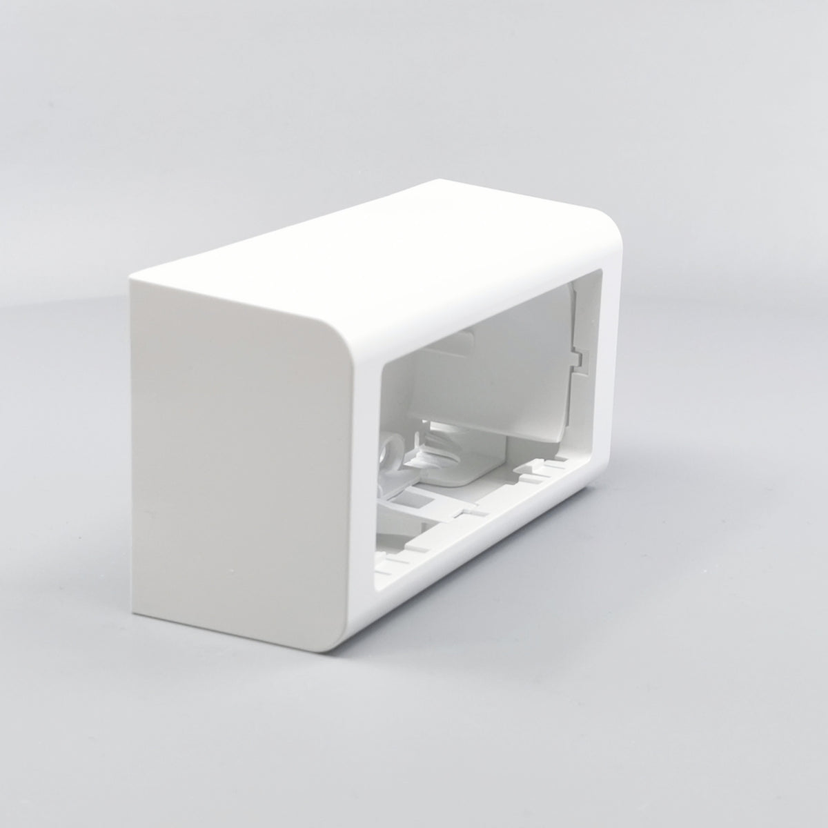 LK Fuga Softline vandret underlag 2 modul 49mm dyb - hvid (360° frame 21)