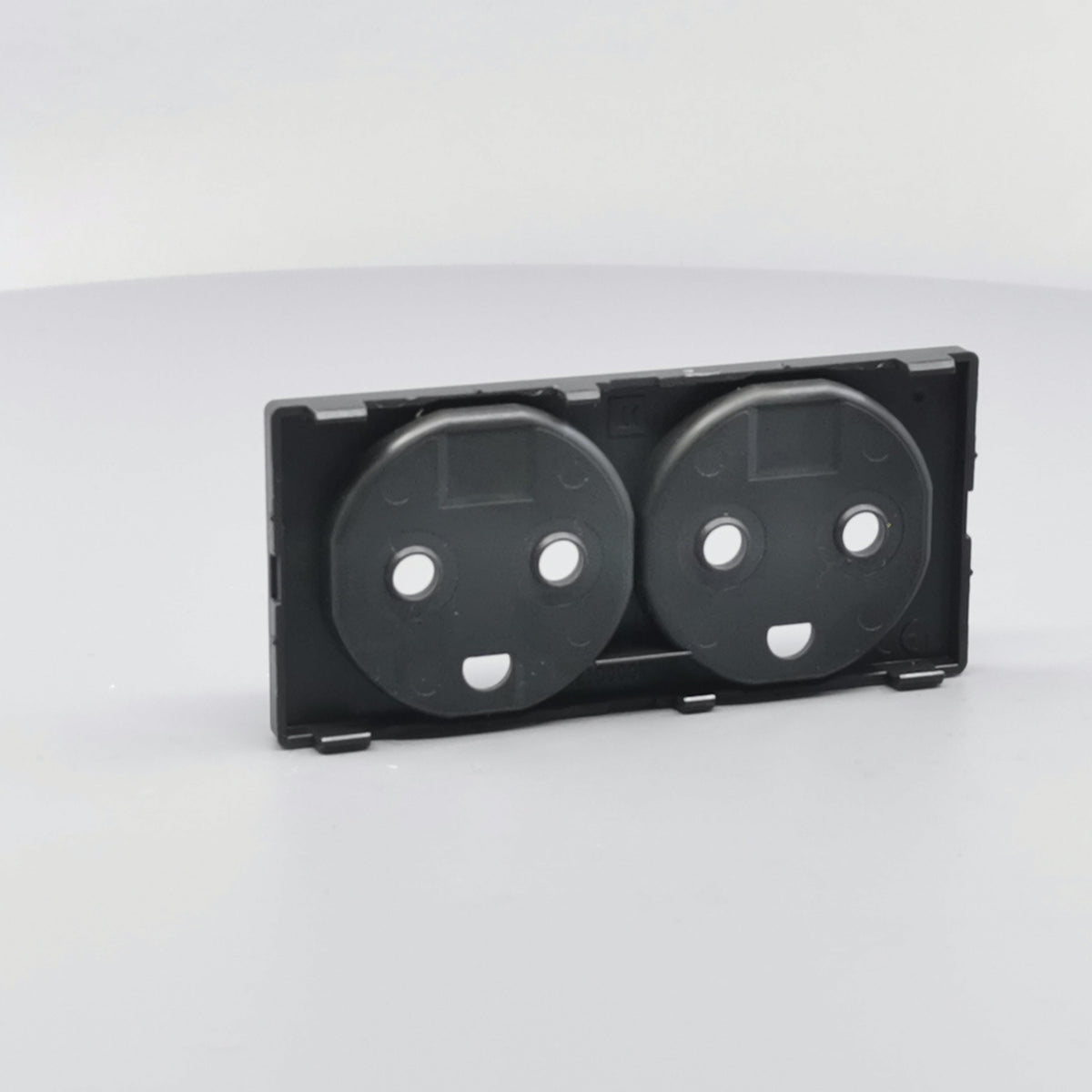 LK FUGA tangent stikkontakt 2 M, 2-pol med jord kg (360° frame 12)