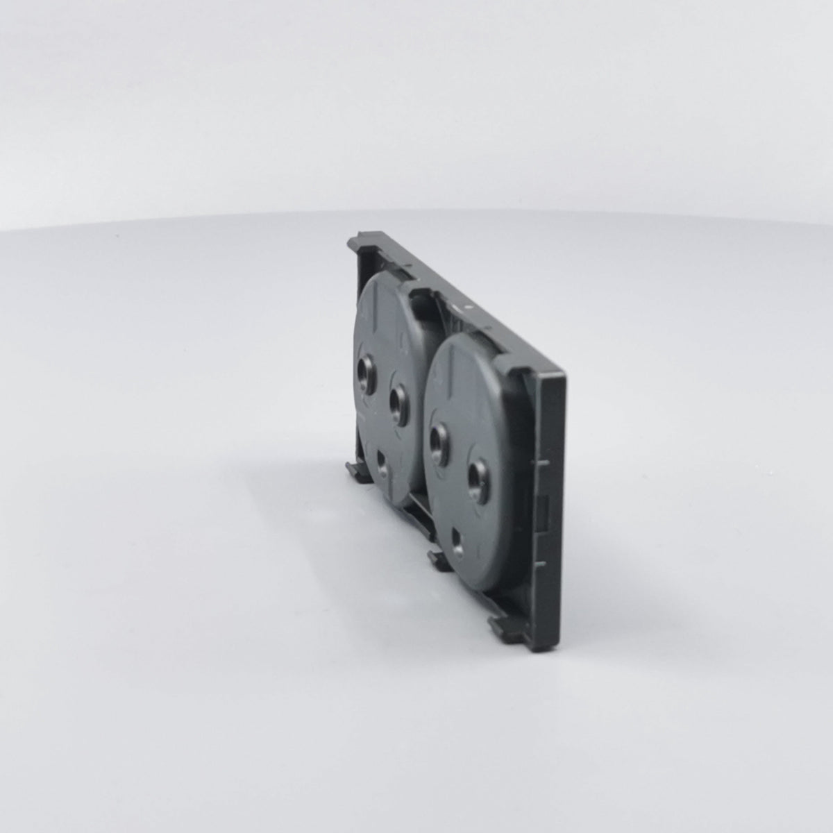 LK FUGA tangent stikkontakt 2 M, 2-pol med jord kg (360° frame 18)