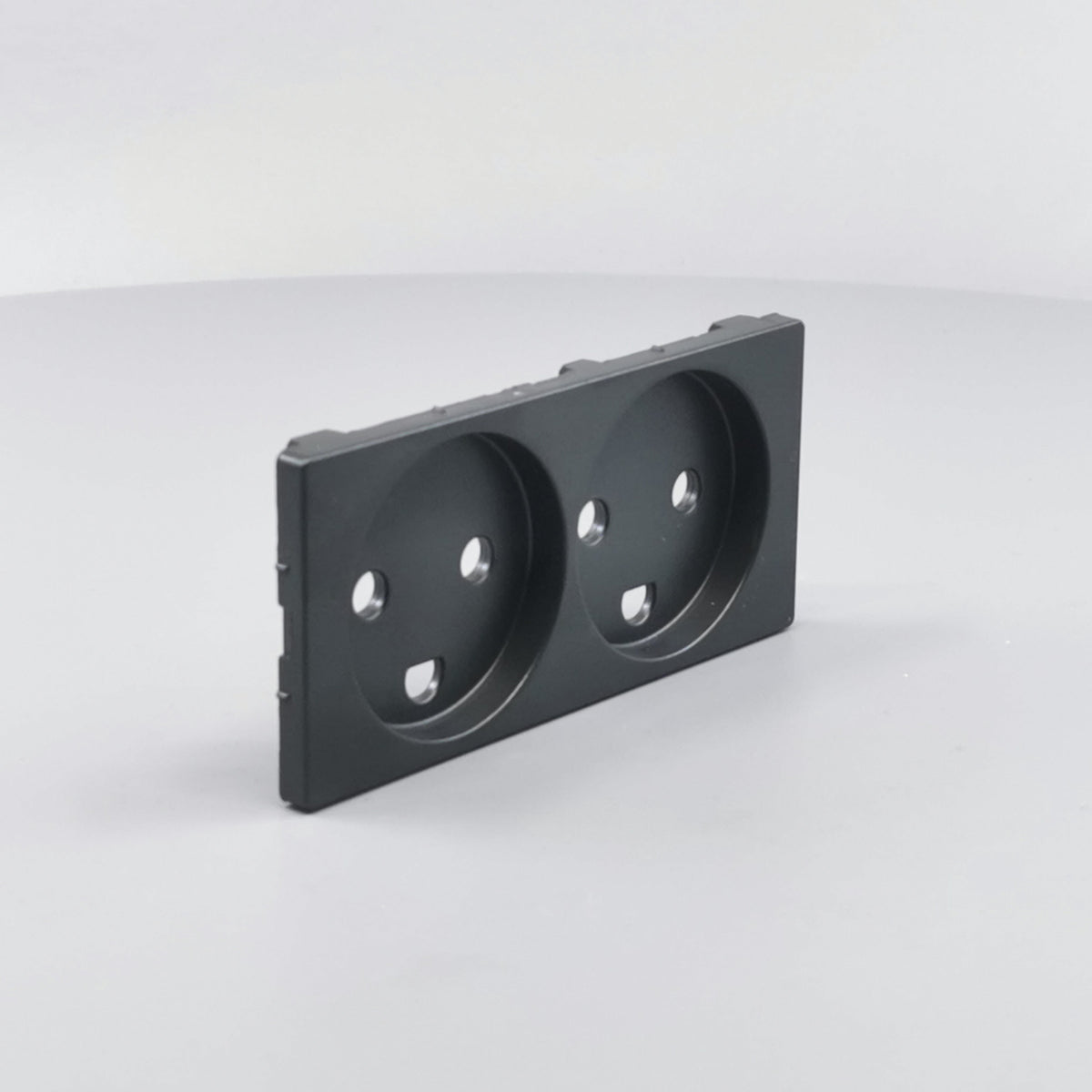 LK FUGA tangent stikkontakt 2 M, 2-pol med jord kg (360° frame 22)