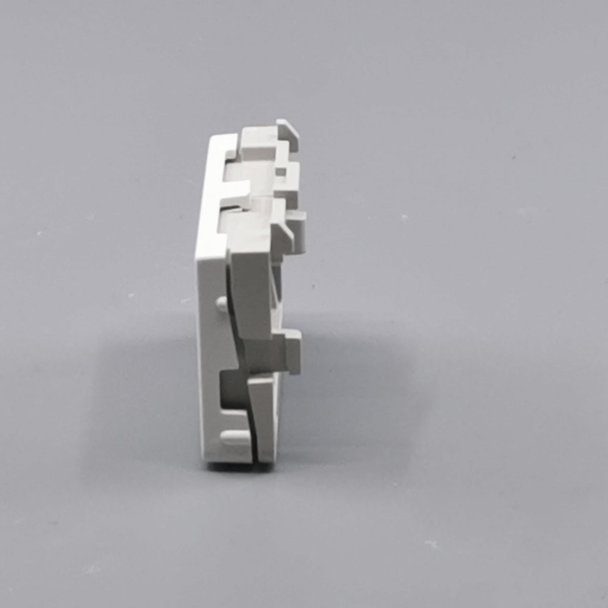 Fuga blænddæksel til 1½ modul ramme - hvid (360° frame 7)