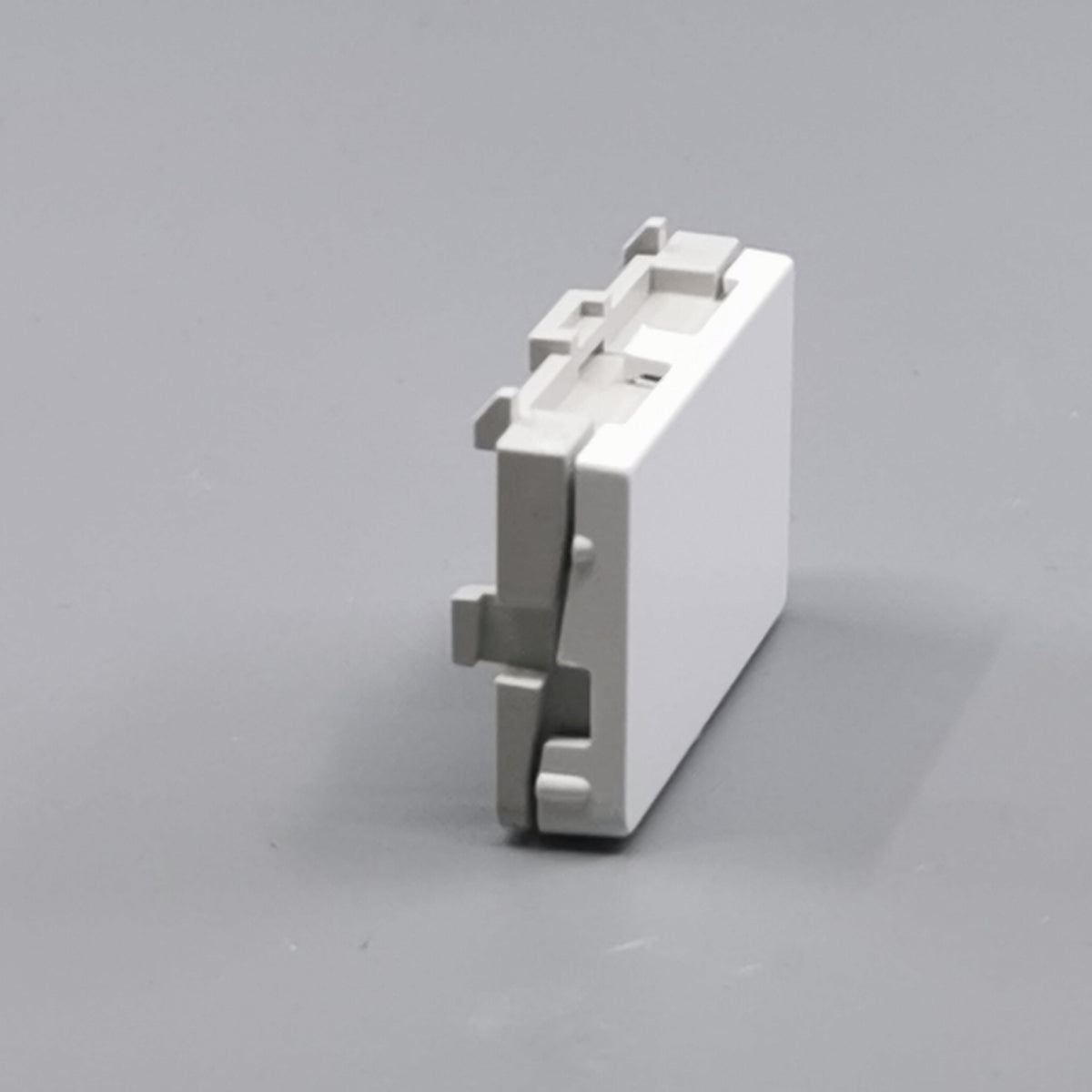 Fuga blænddæksel til 1½ modul ramme - hvid (360° frame 20)