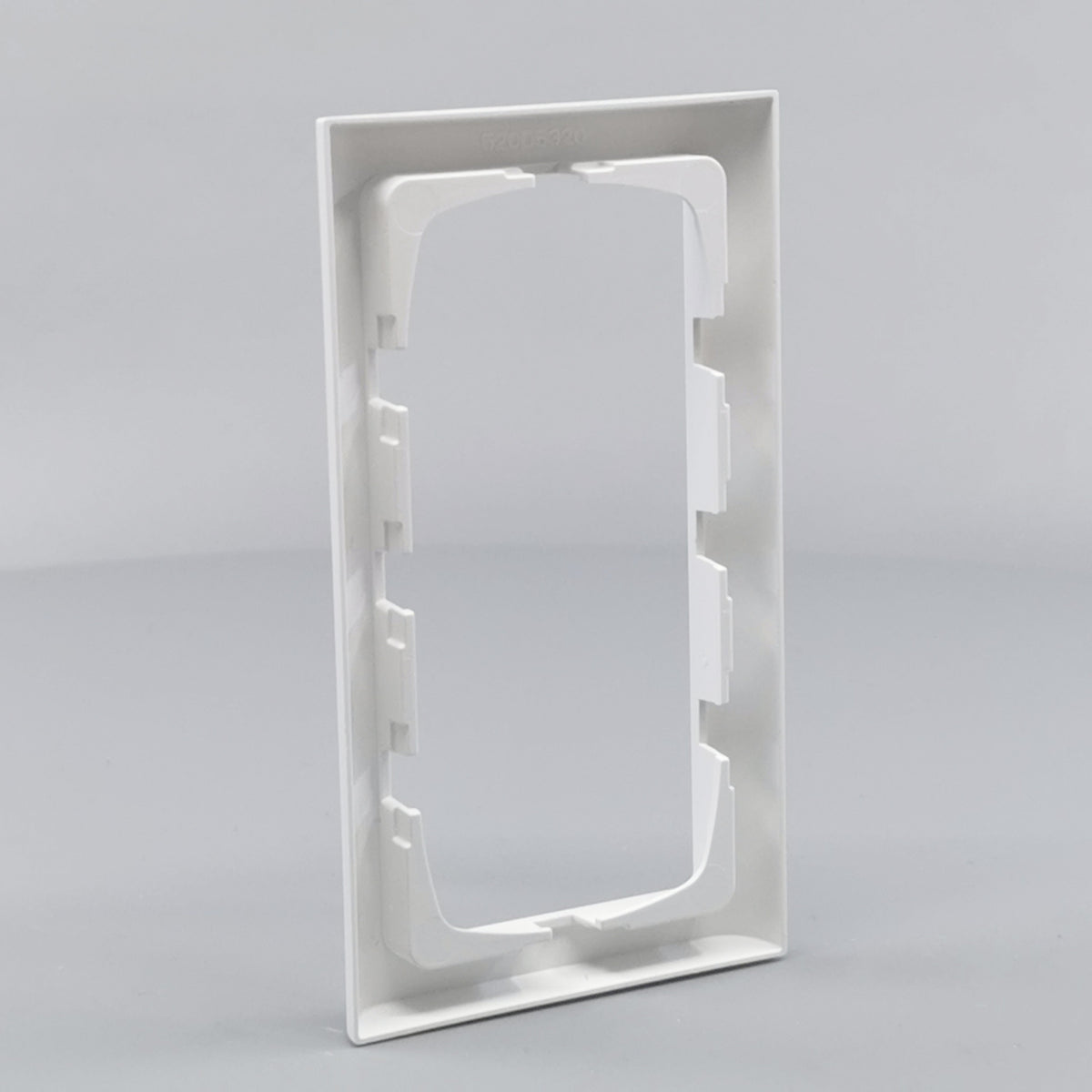 LK Fuga ramme Softline 63 2m lodret - hvid (360° frame 11)
