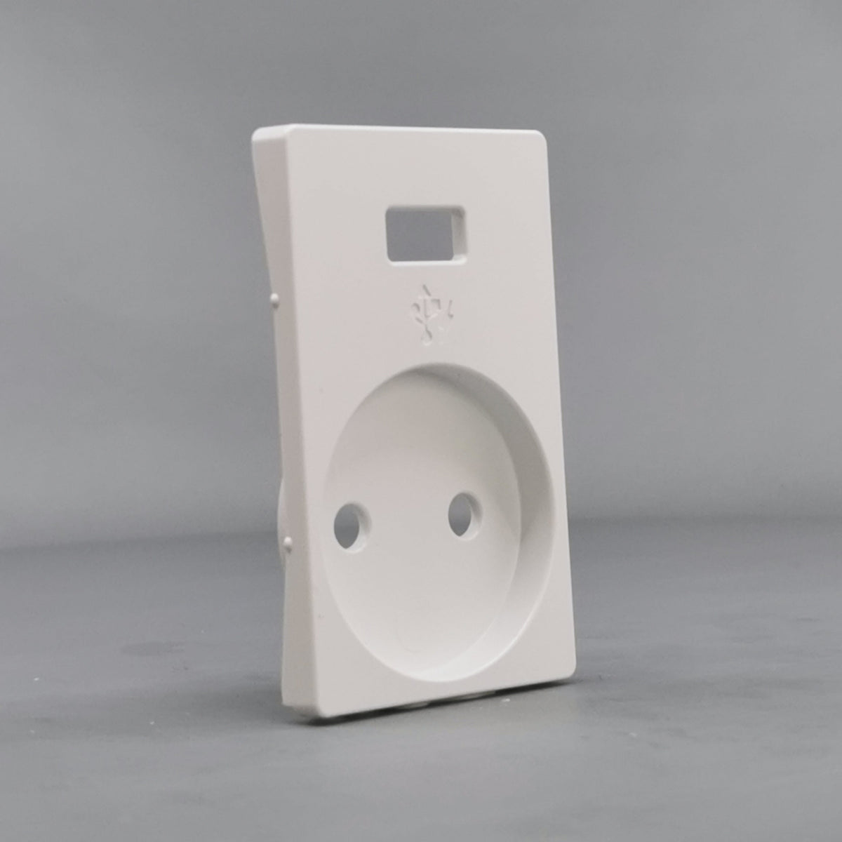 Fuga afdækning stikkontakt u/j med 5V USB hvid (360° frame 22)