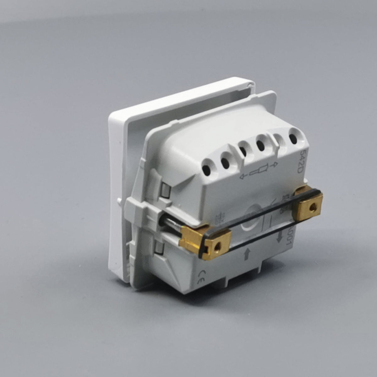 LK Fuga afbryder 16A 1-pol - hvid (360° frame 10)