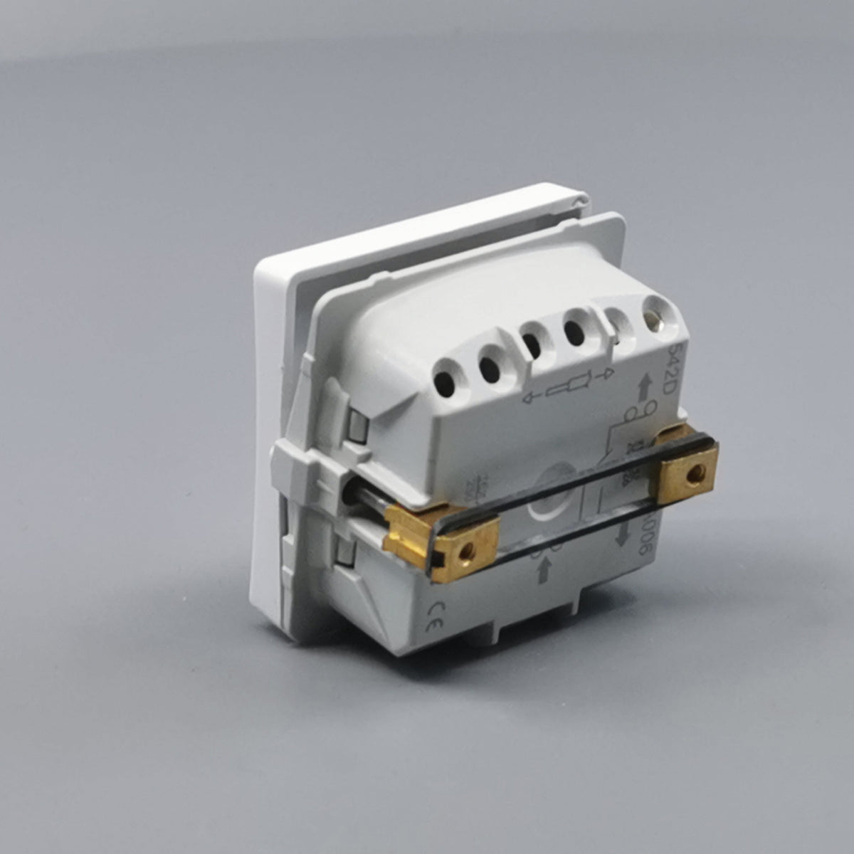 LK Fuga korrespondance afbryder 16A - hvid (360° frame 10)
