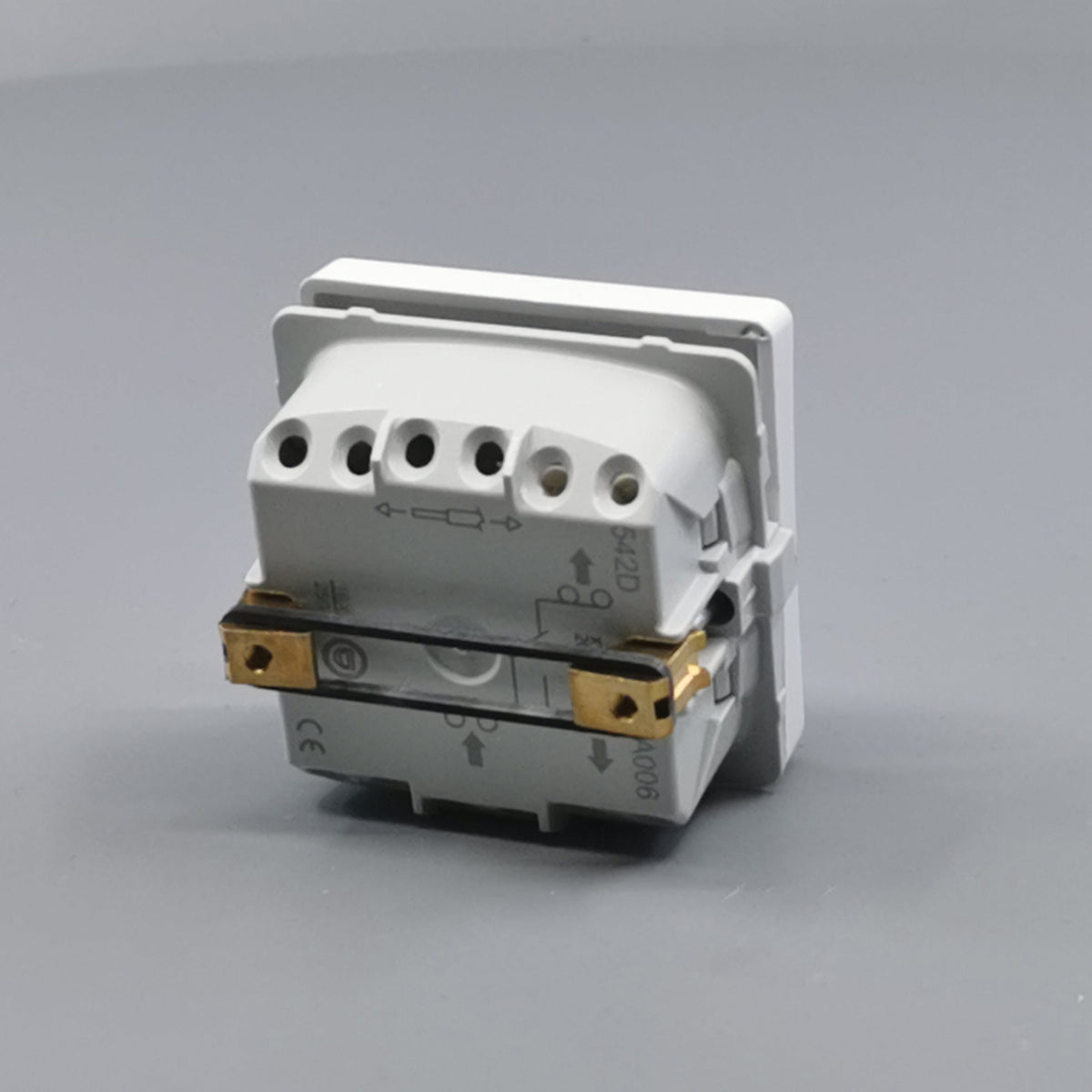 LK Fuga korrespondance afbryder 16A - hvid (360° frame 14)