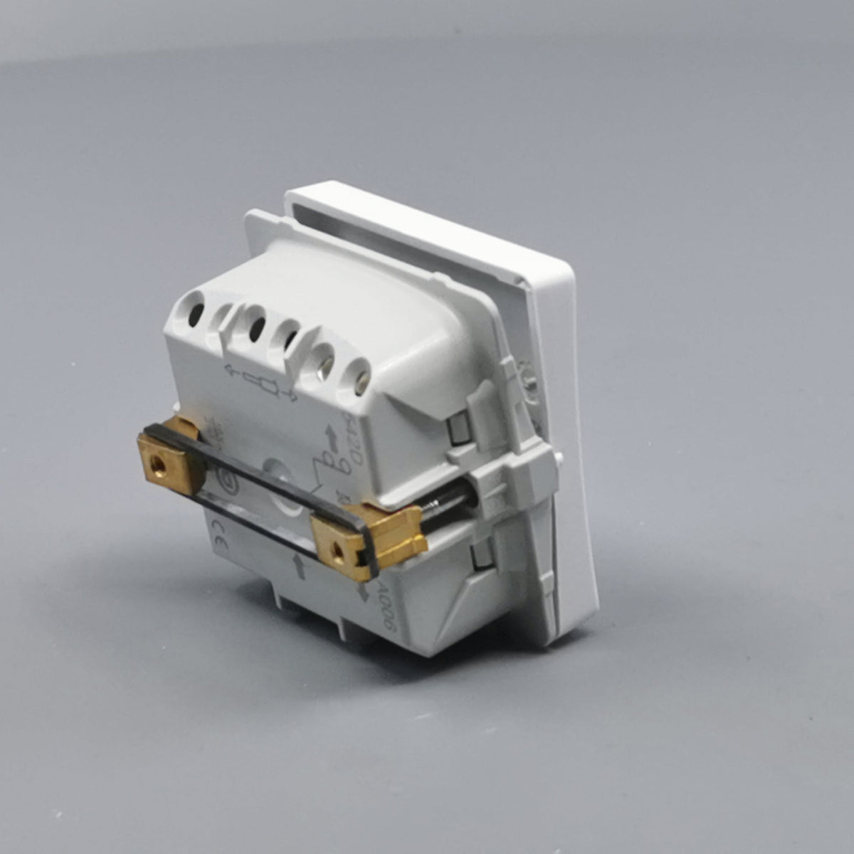 LK Fuga korrespondance afbryder 16A - hvid (360° frame 16)