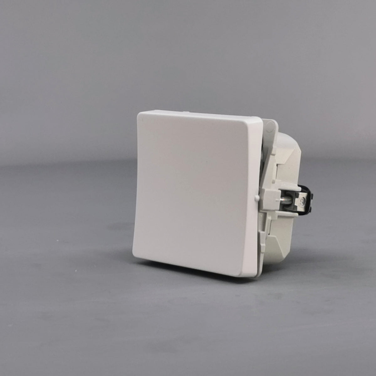 LK Fuga krydsning afbryder 16A - hvid (360° frame 4)