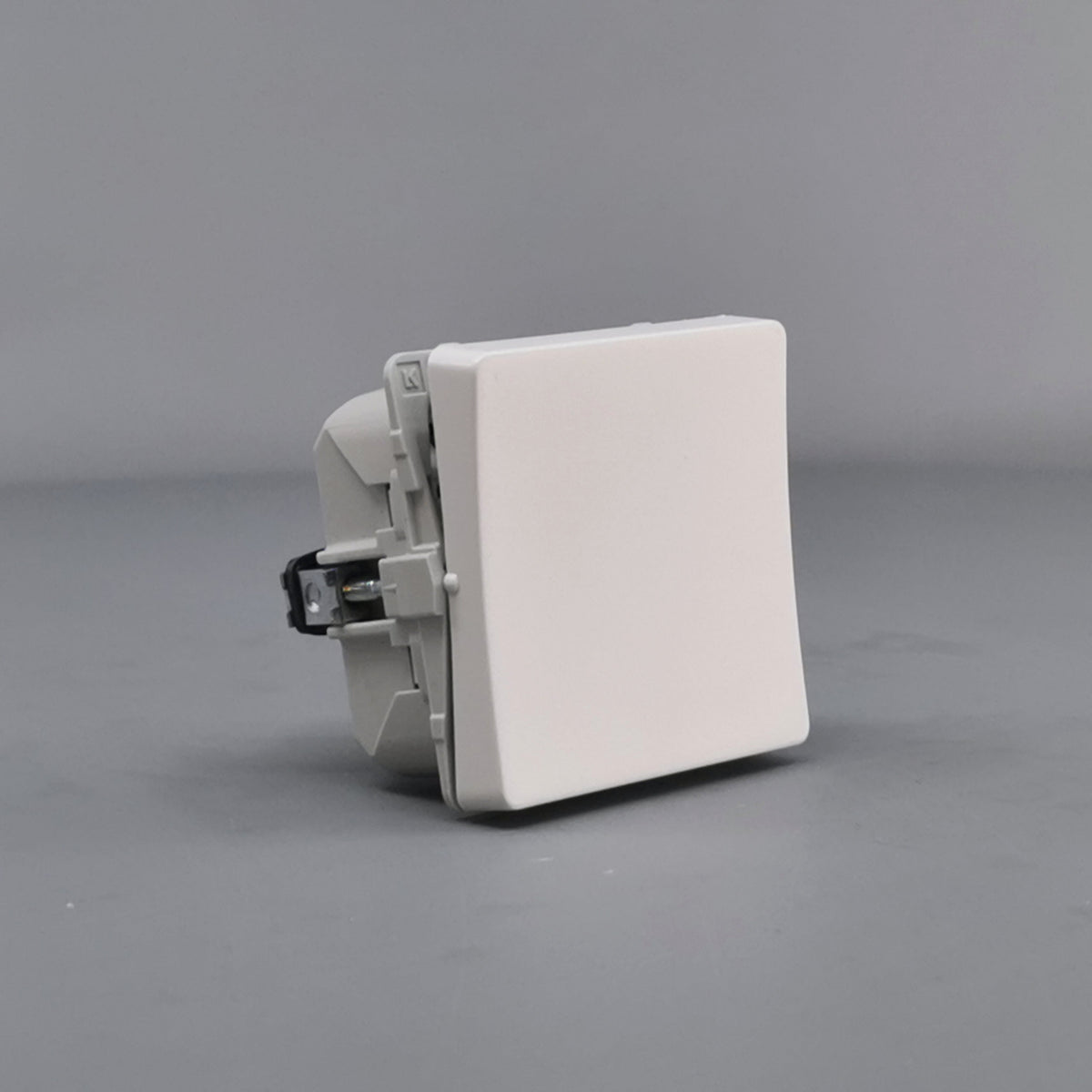 LK Fuga krydsning afbryder 16A - hvid (360° frame 22)