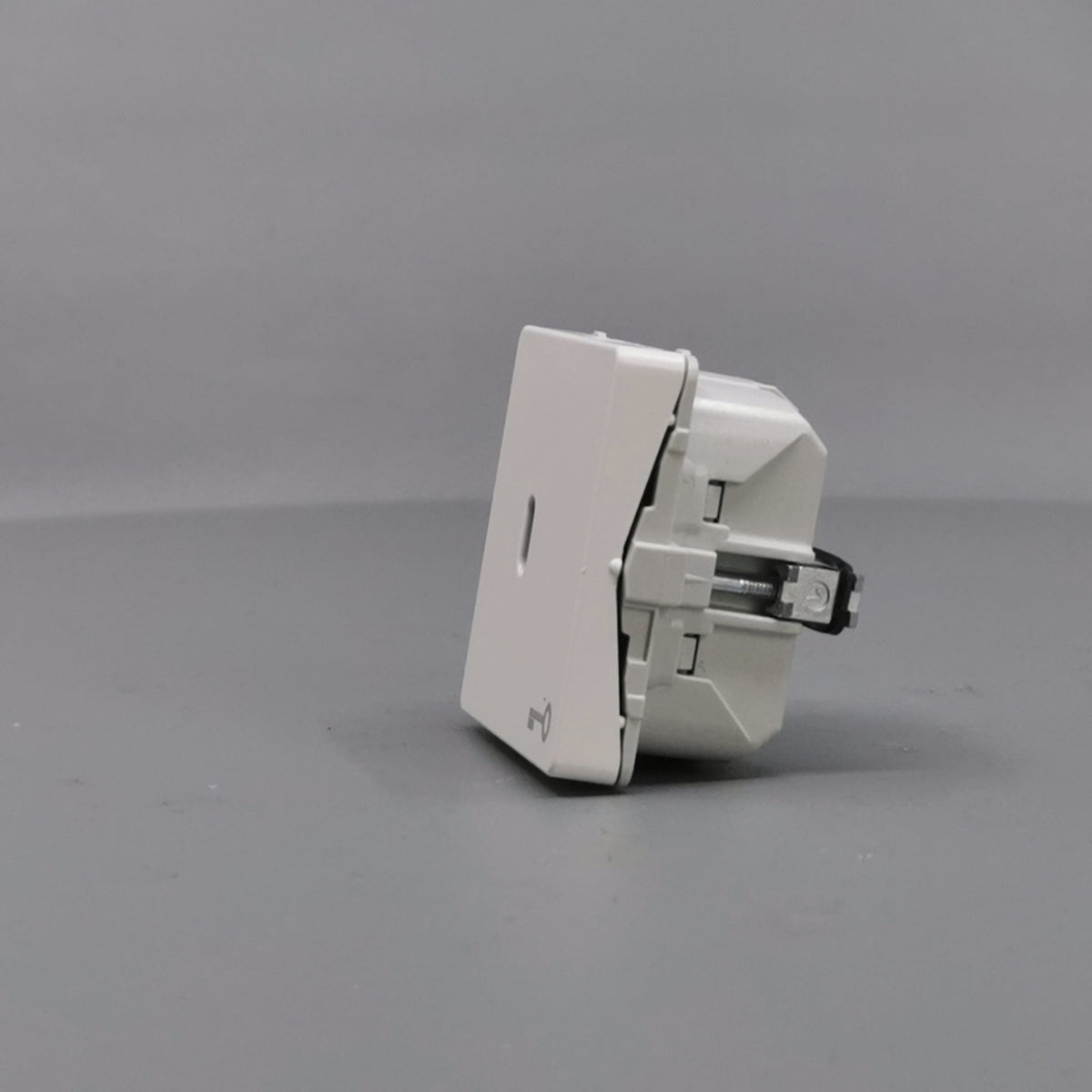 LK Fuga korrespondance afbryder for nøgle 16A - hvid (360° frame 6)