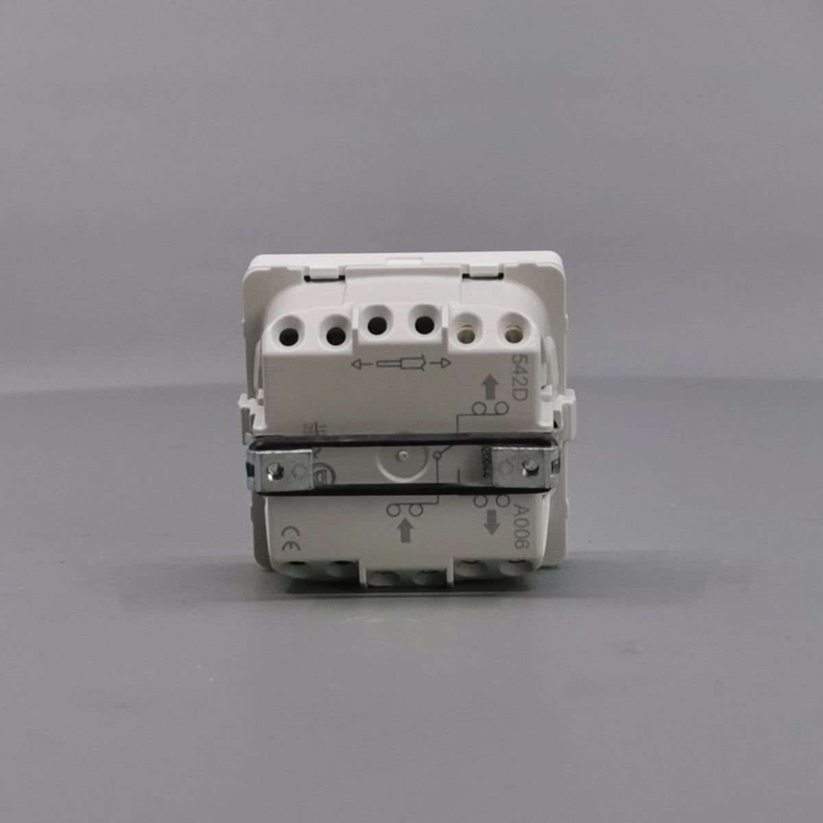 LK Fuga korrespondance afbryder for nøgle 16A - hvid (360° frame 13)