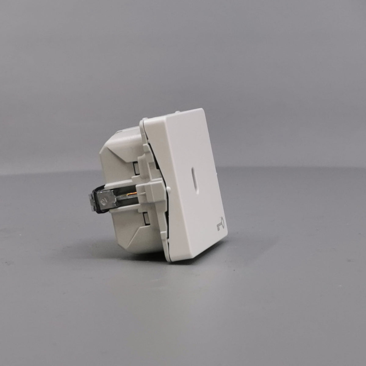 LK Fuga korrespondance afbryder for nøgle 16A - hvid (360° frame 20)