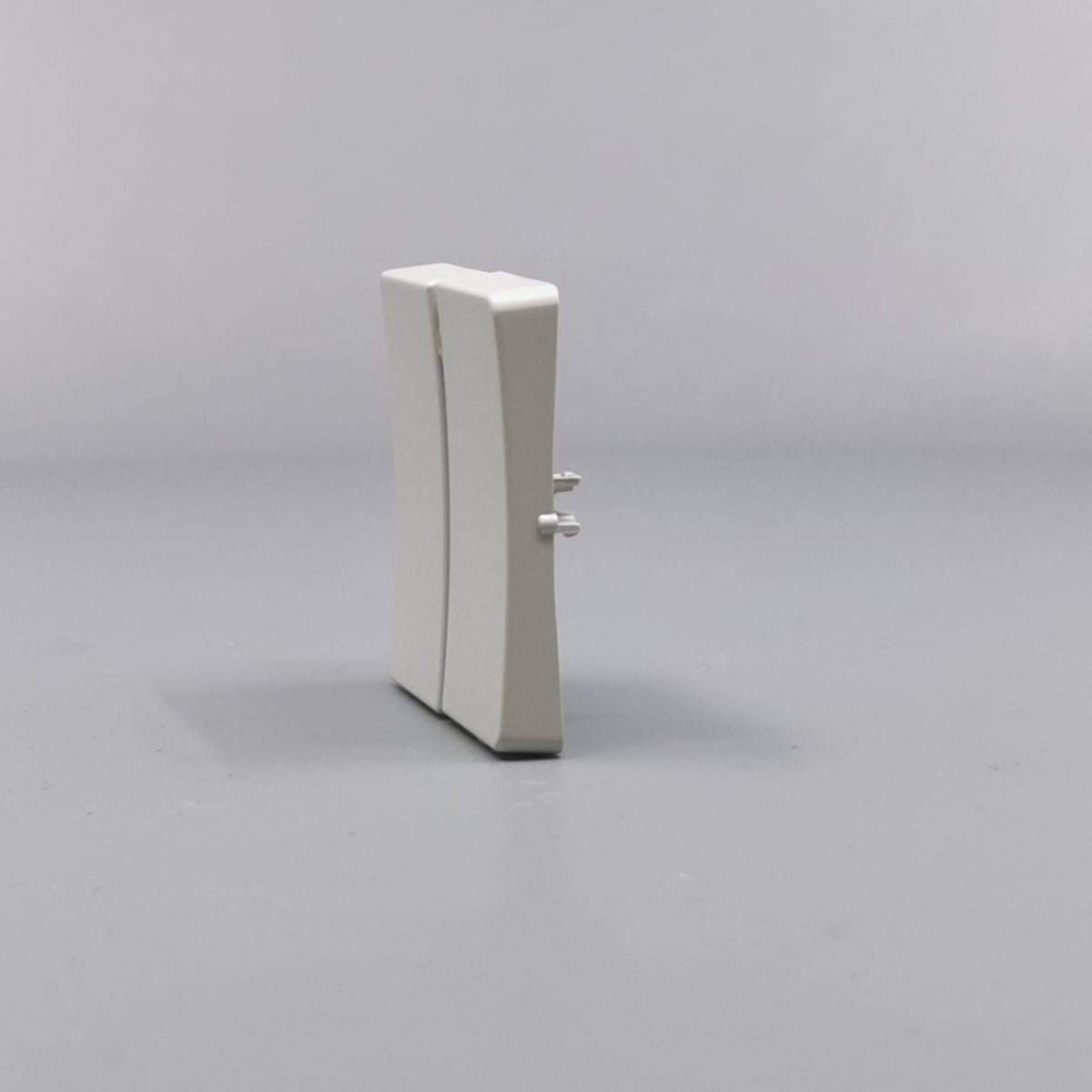 LK Fuga tangentsæt til dobbeltafbryder, ny model - lysegrå (360° frame 6)