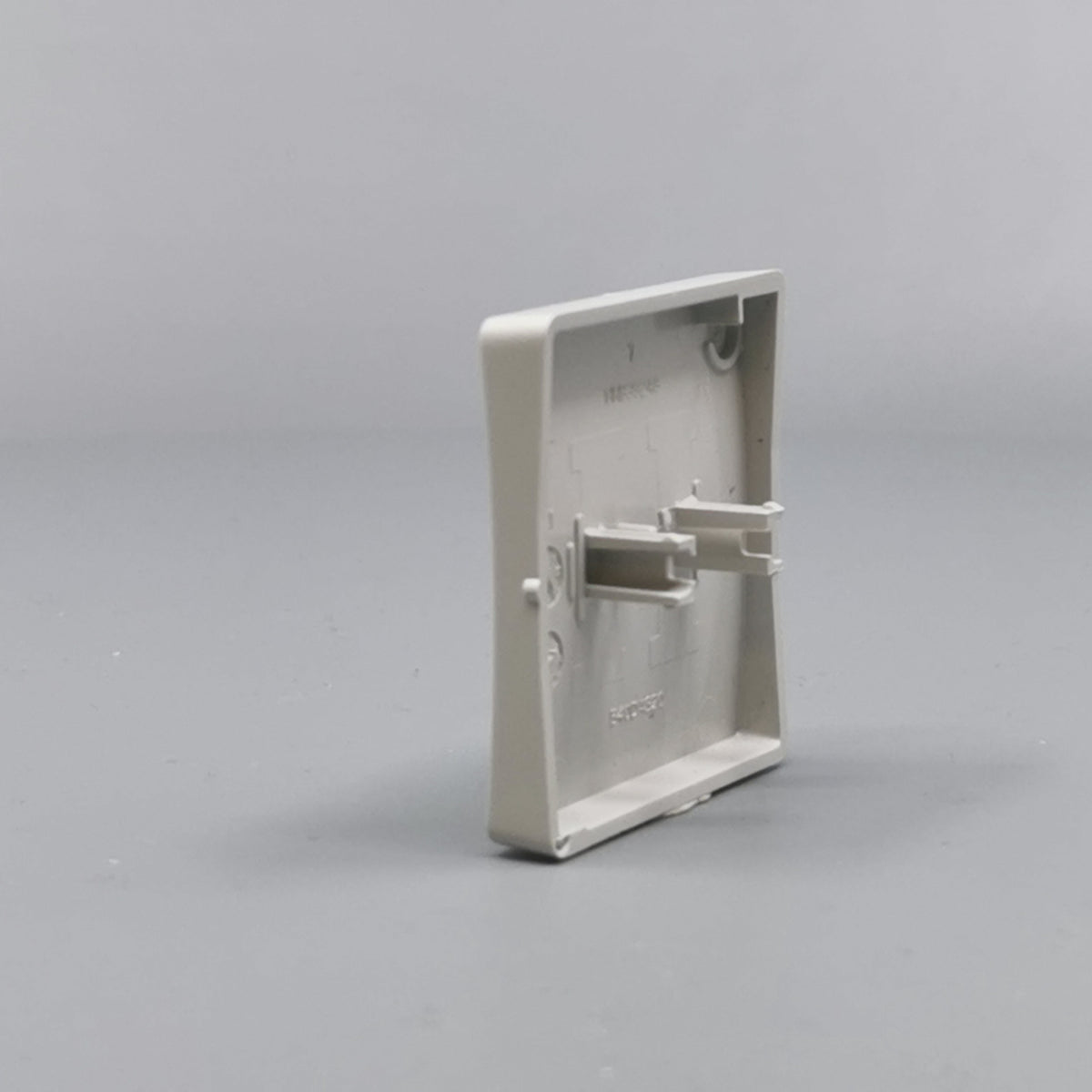 LK FUGA® afbryder 16A tangent 2 pol 1, lysegrå (ny type) (360° frame 9)