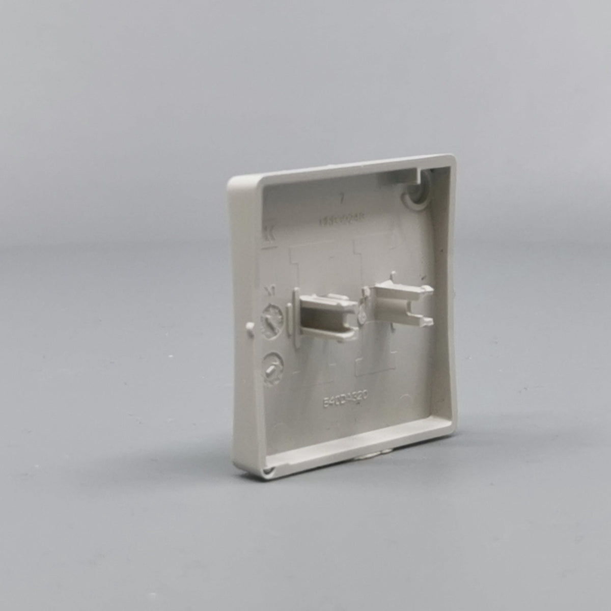 LK FUGA® afbryder 16A tangent 2 pol 1, lysegrå (ny type) (360° frame 10)