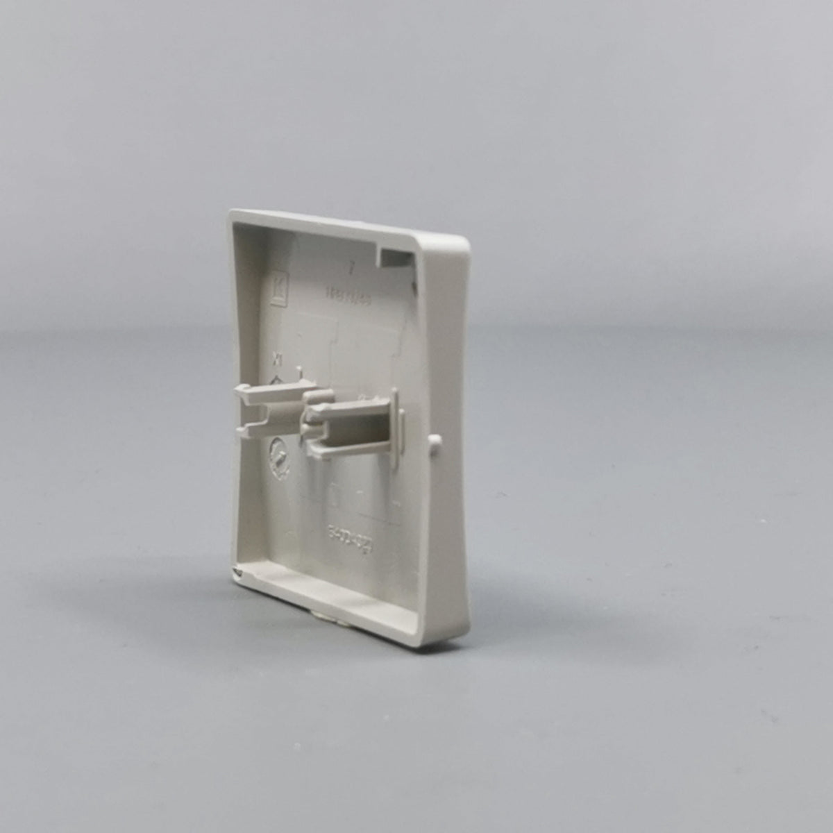 LK FUGA® afbryder 16A tangent 2 pol 1, lysegrå (ny type) (360° frame 17)
