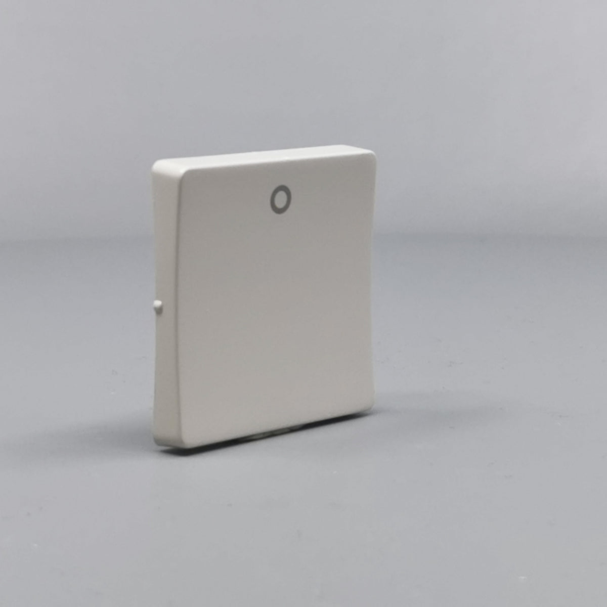 LK FUGA® afbryder 16A tangent 2 pol 1, lysegrå (ny type) (360° frame 22)